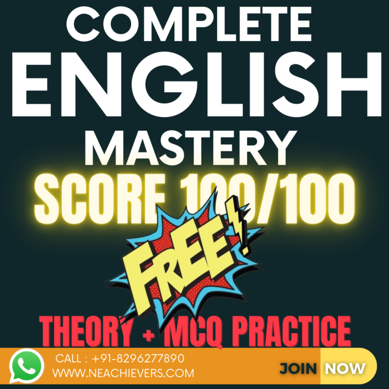 Complete English mastery for Bank, SSC and other Government Exams (Recorded)