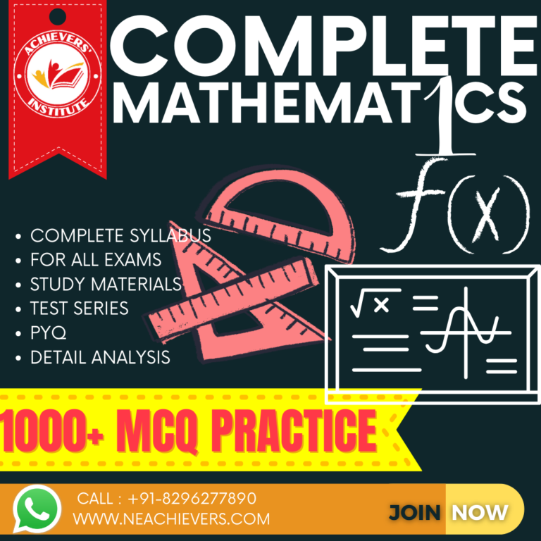 Complete Course on Mathematics for Bank/SSC/Government Exams (Recorded)